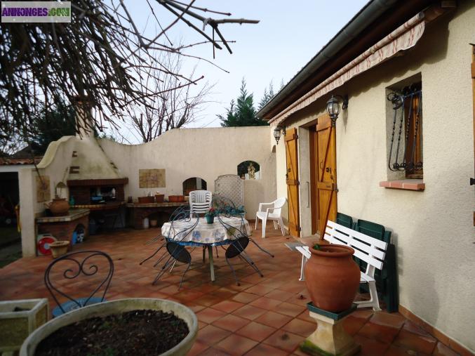 Particulier cède villa plein  pied