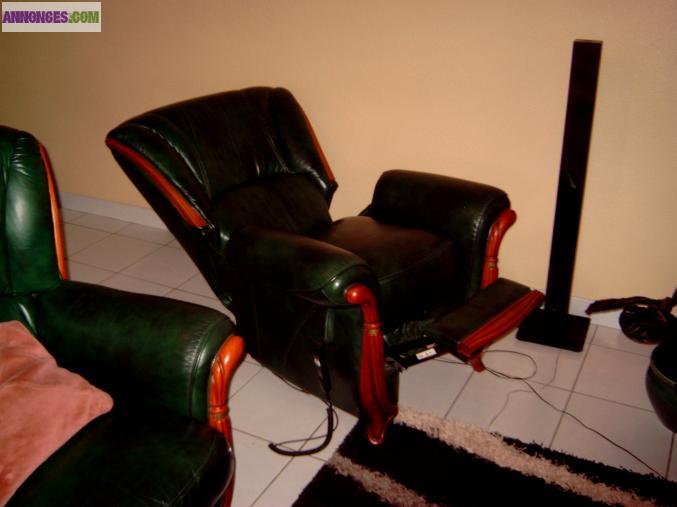 Canape + 2 fauteuils