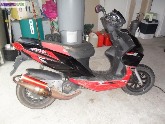 Scooter tnt motor strike