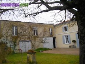 Maison charentaise restaurée
