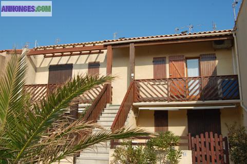 Loue joli T3 mezzanine climatisé (saison et vacance)