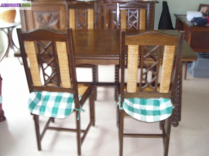 Table et chaises