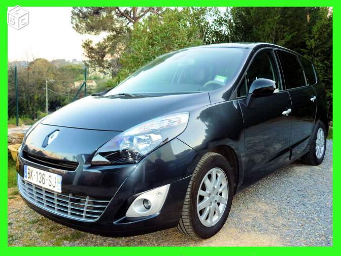 Superbe grand scenic III dci 130 jade cuir + garantie