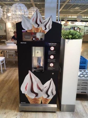 Machine a glace milkshake automatique 