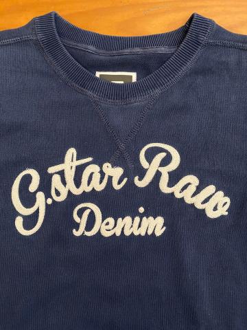 Pull G-star raw bleu