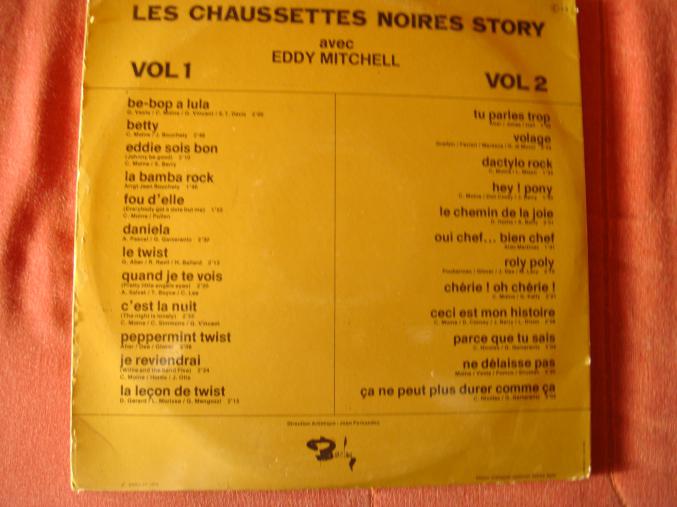 Double disque vinyl 33 tours "Les chaussettes noires story"ii