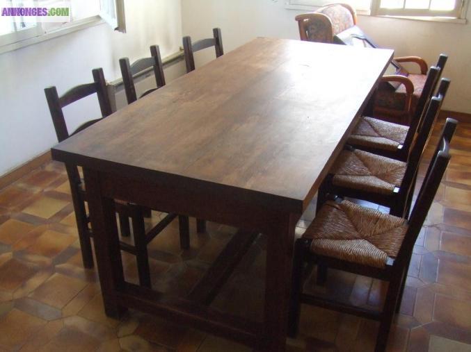 Salle a manger chêne massif