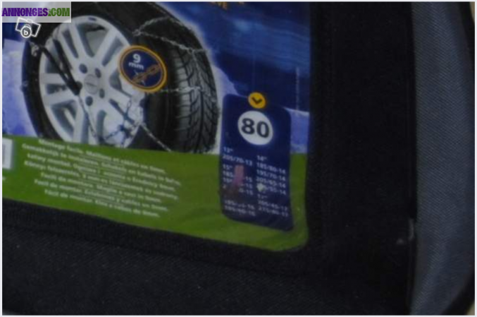 Chaines neuves pour voiture