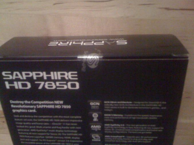 Carte graphique neuve ATI 7850 2go