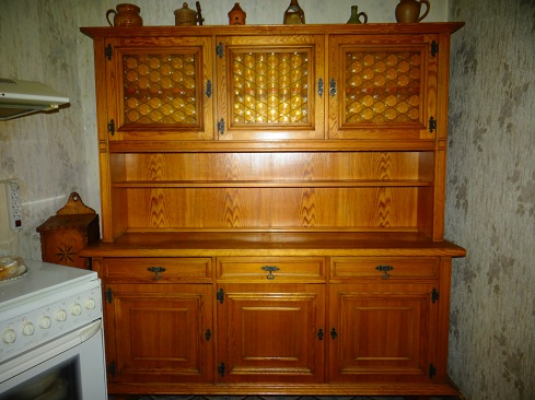 Buffet de cuisine bois