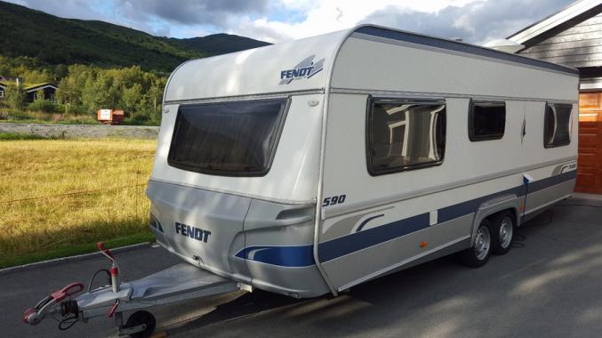 Caravane fendt 590 Platin