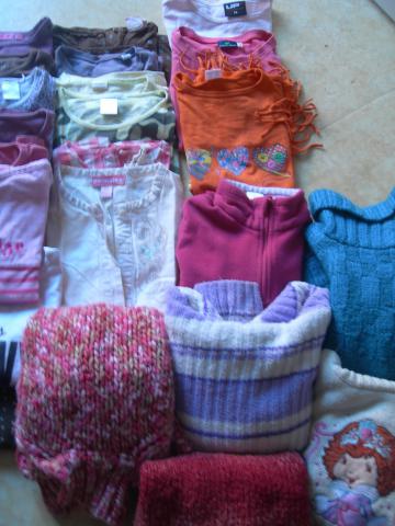 LOT 31 articles 6/8 ans fille