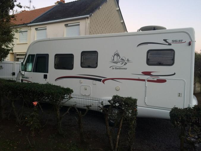 Camping-car RAPIDO 963F Fiat Ducato 2,8l  2004 61750 km 