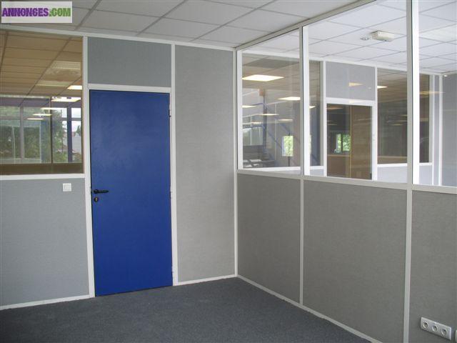 Bureaux a louer de 10 a 100m²