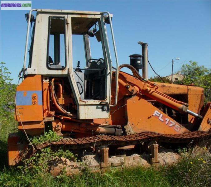 Bull Chenille Chargeur Fiat Hitachi FL175 Godet