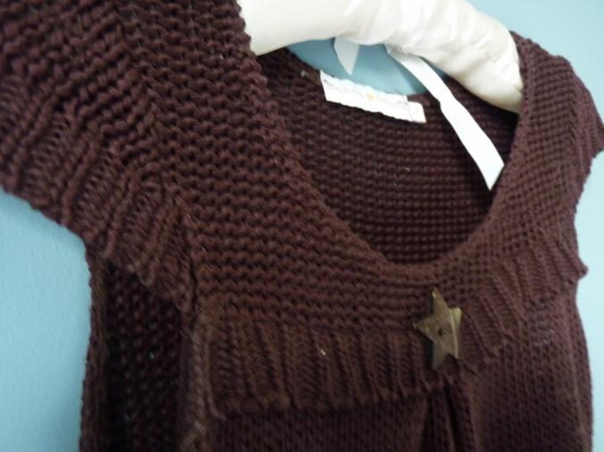 Haut Cache Cache 36 S Femme Marron TBE