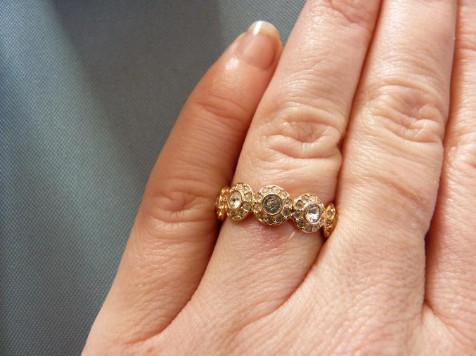 Bague Swarovski bijoux femme 54 Neuf