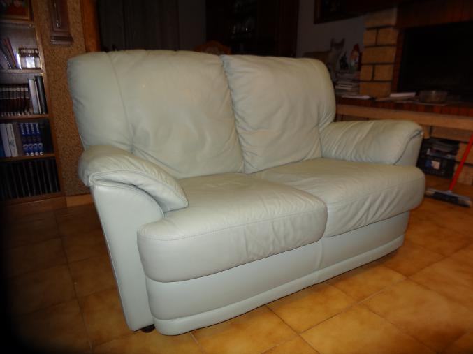 CANAPE CUIR 2 PLACES