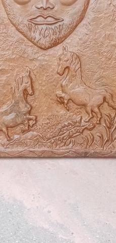 Ancienne pierre sculpté