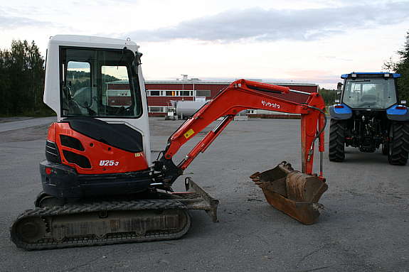 Mini pelle Kubota U25-3