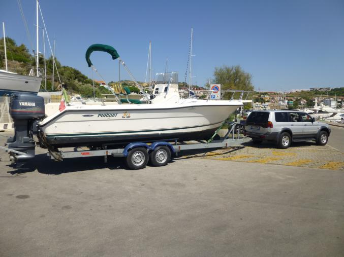 Transport imbarcation avec rimorc