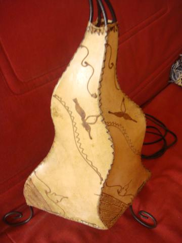 Lampe marocaine couleur beige