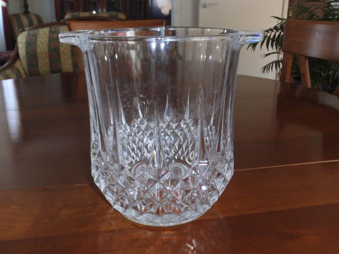 GRAND SEAU A CHAMPAGNE CRISTAL D'ARQUES