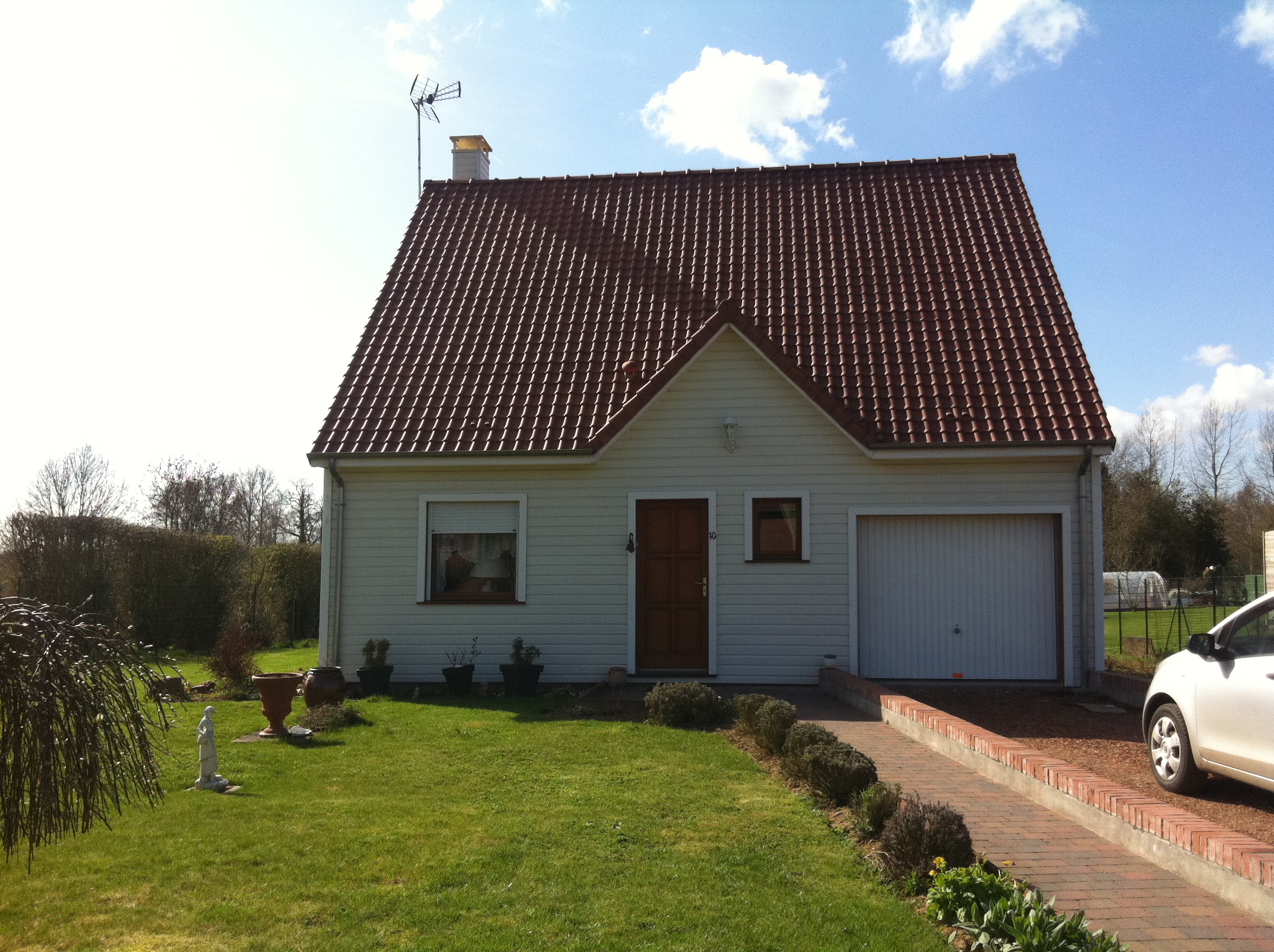 Maison récente à ossature bois