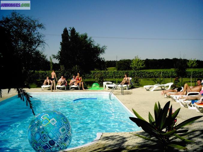 Studios meublés équipés 2 a 4 personnes avec piscine