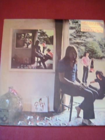 Disque vinyl double 33 tours "Ummagumma" des PINK FLOYD