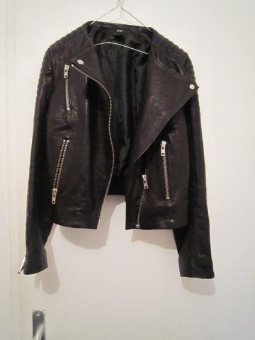 Veste en cuir neuve