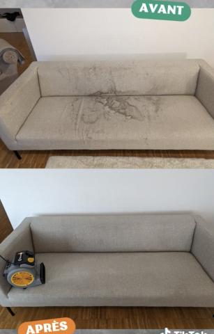 Nettoyage de canapé 