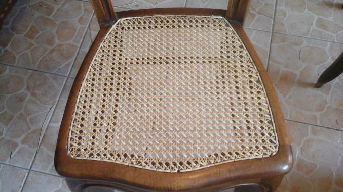 Chaises réparations cannage