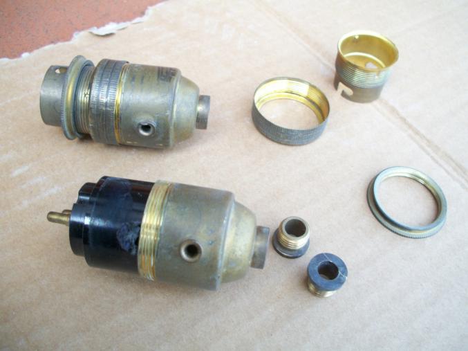 Douille laiton à interrupteur a tirette