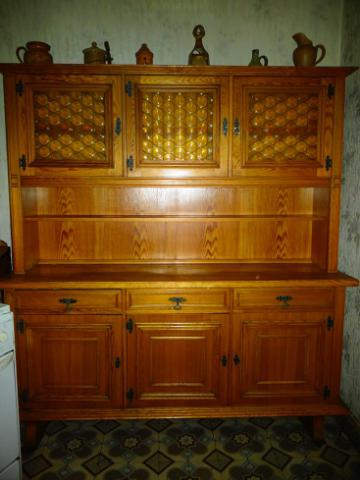 Buffet de cuisine bois
