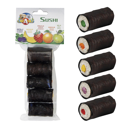 Snack pour chiens et chats Sushi