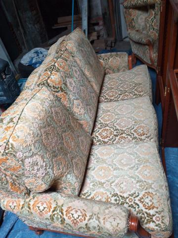 Canapé convertible plus 2 fauteuils