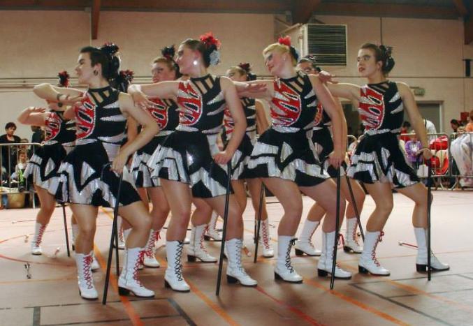 Robe de majorettes
