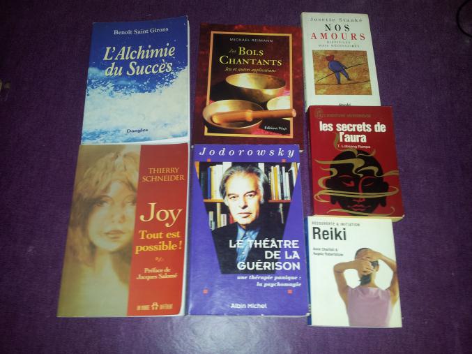 Lot livres bien-être personnel