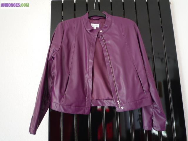 Blouson simili