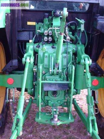 Tracteur JD 5820+FOURCHE