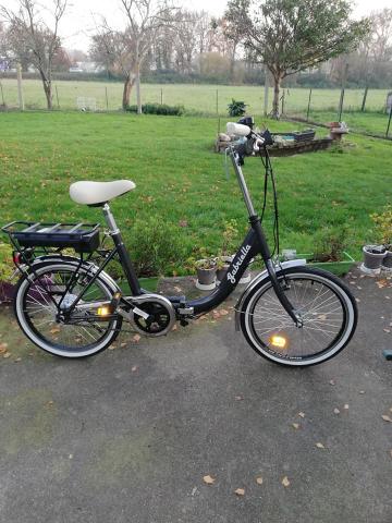 Vélo pliant électrique