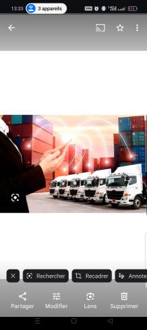 Capacité de transport de marchandises de plus de 3t5