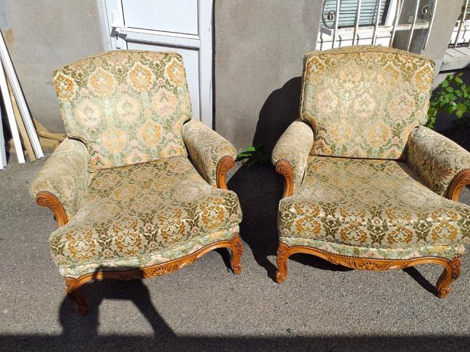 Canapé convertible plus 2 fauteuils