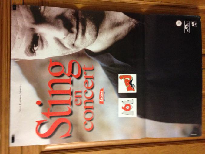 AFFICHE CONCERT GAROU