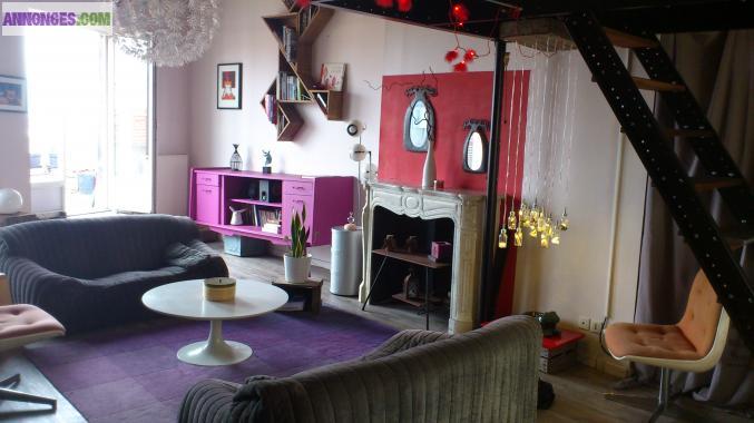 F2 plateau central avec terrasse