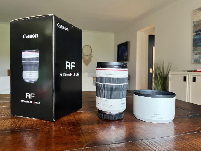 Téléobjectif zoom Canon RF 70-200 mm F4 L IS USM - état comme neuf