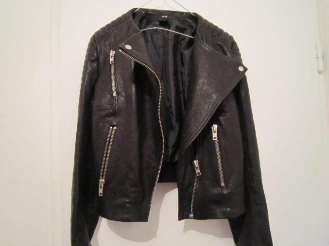 Veste en cuir neuve