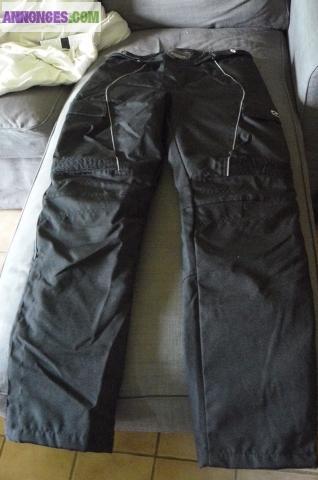 Pantalon moto textile