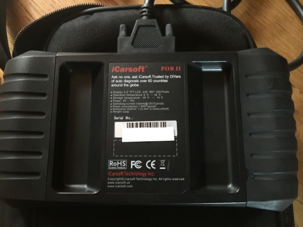 Valise ICARSOFT por II